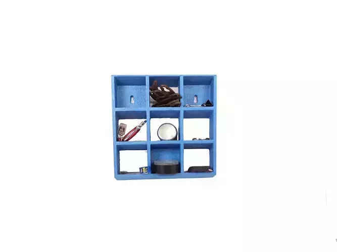 Pidgeon Hole-der wall mounted 3D print model