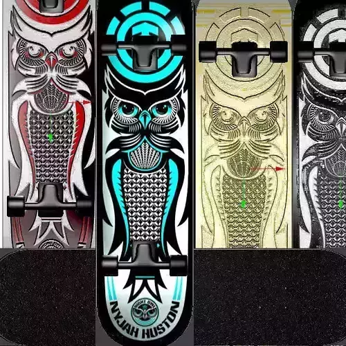 Element Night Owl Deck Free low-poly 3D model