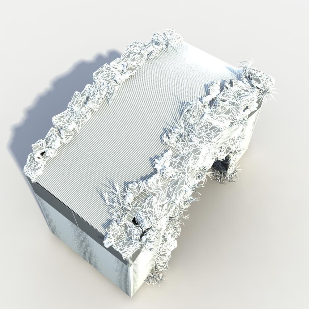 Stone Bridge 3D model_7