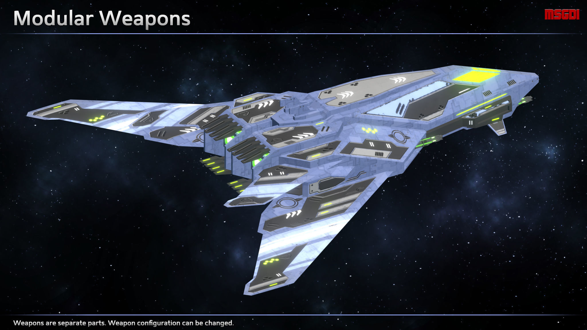 Spaceship Enkar Republic Scout Zarthak Low-poly 3D model_3