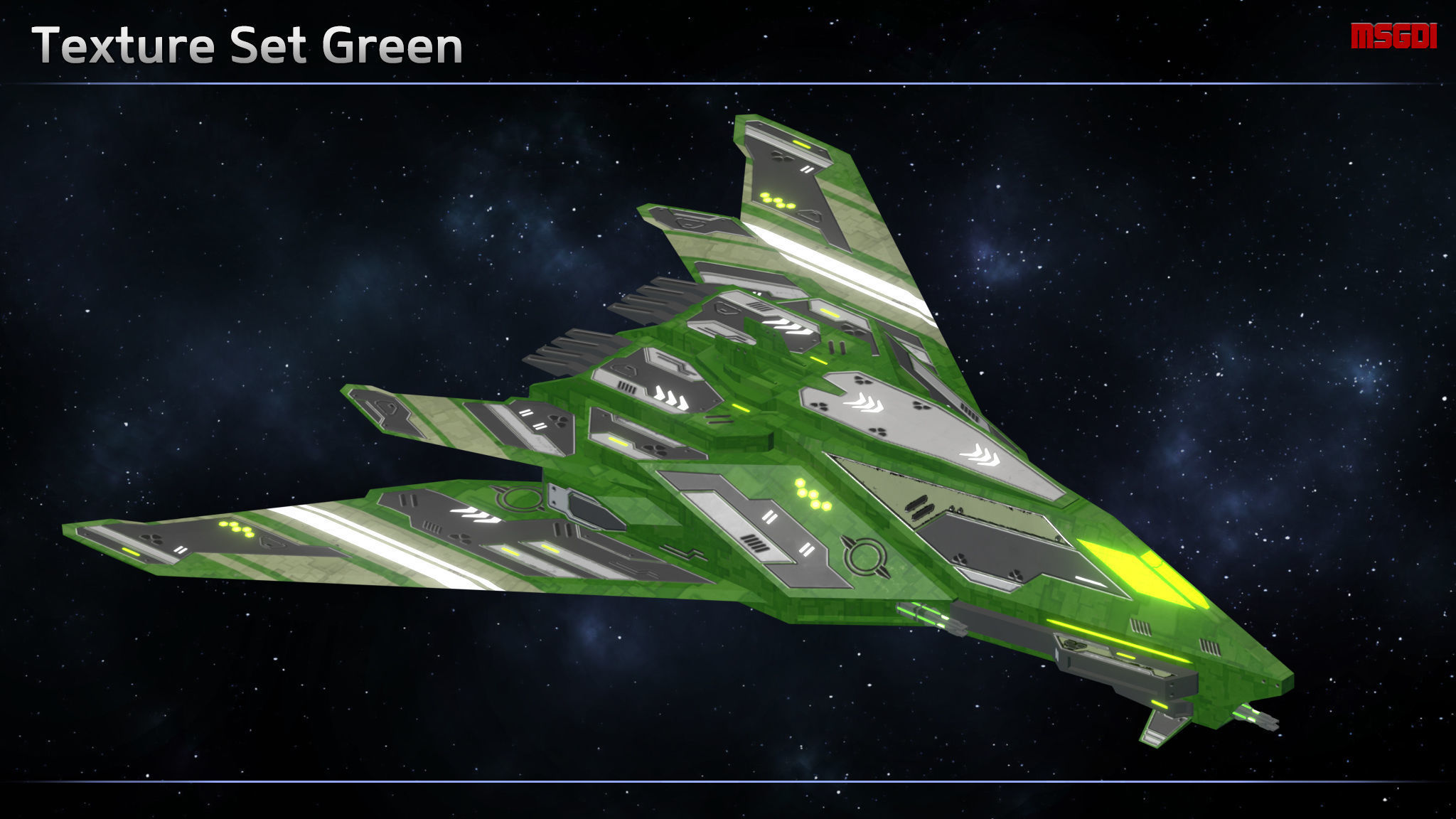 Spaceship Enkar Republic Scout Zarthak Low-poly 3D model_7