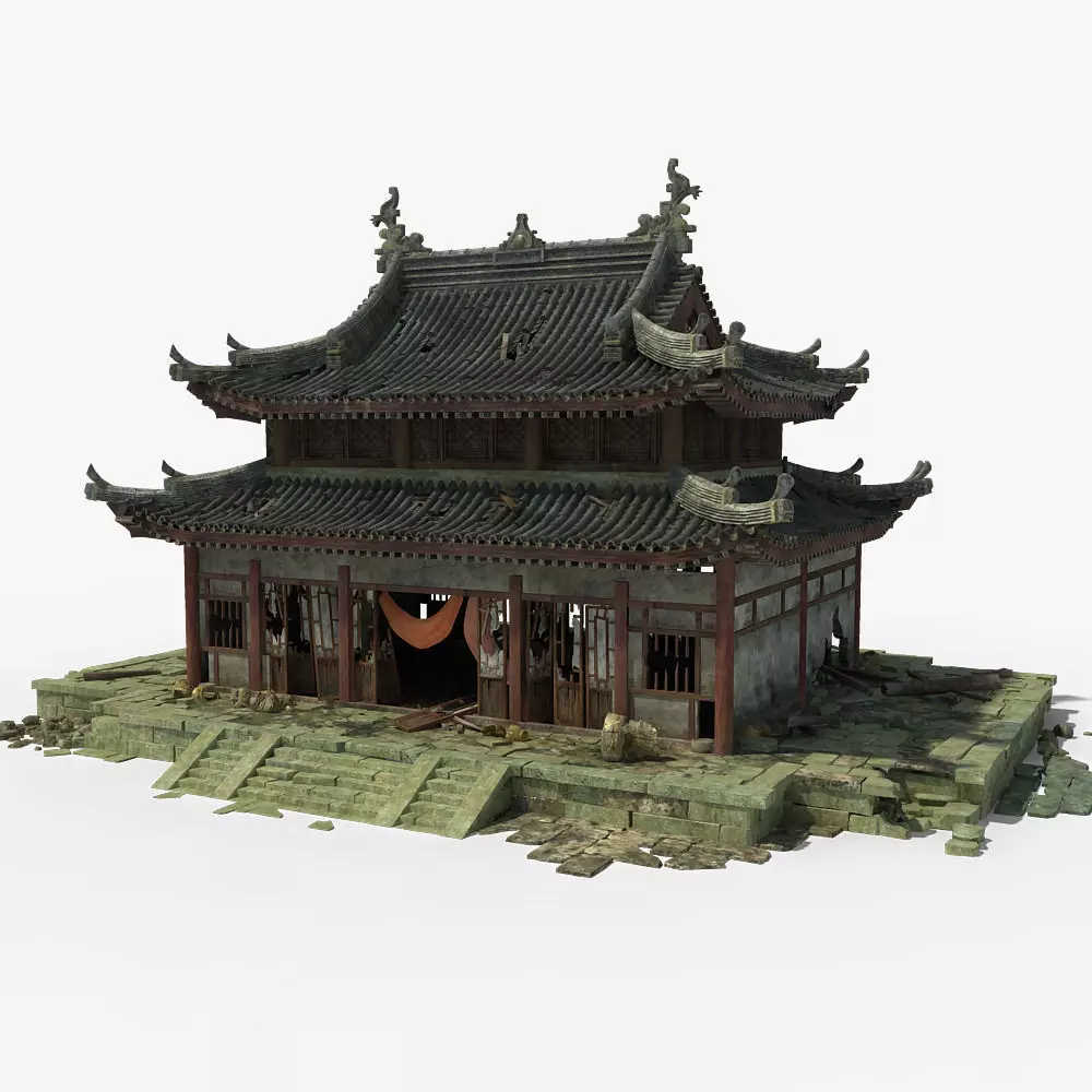 Chinese Temple 3D model