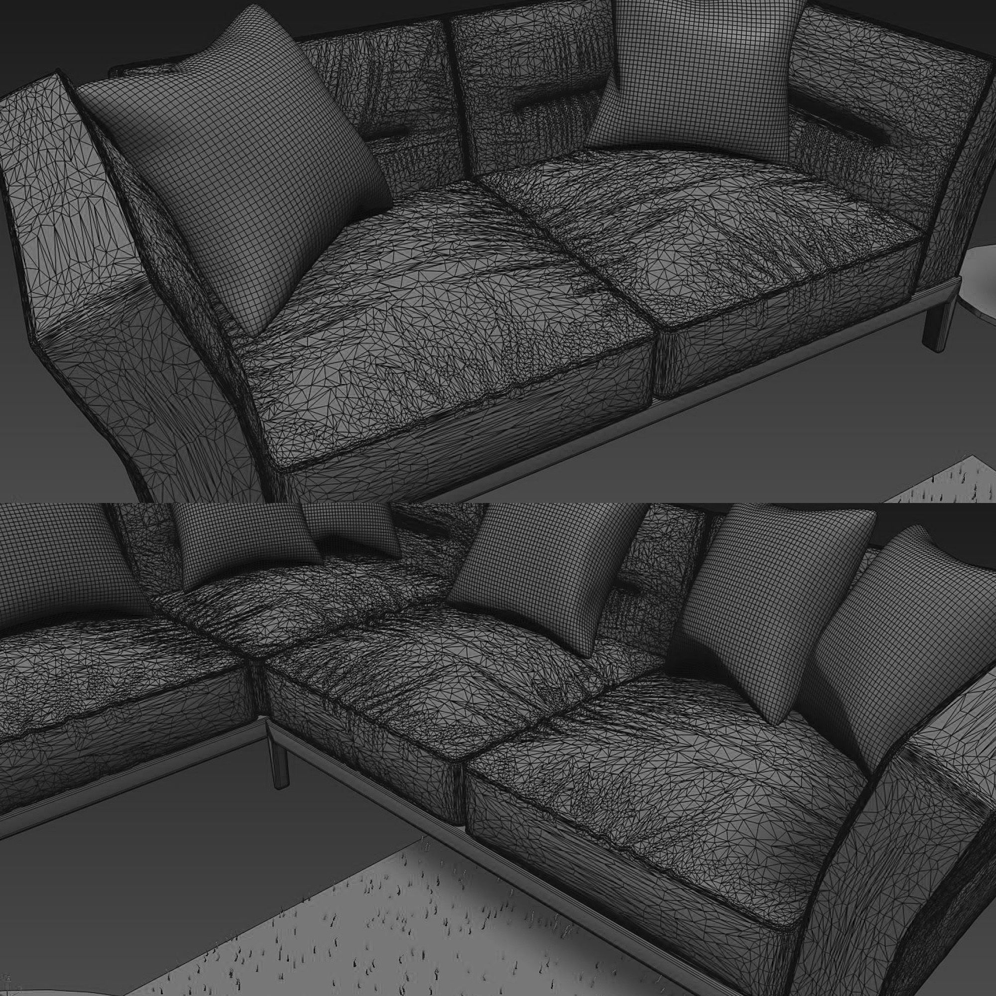 Sofa FLEXFORM ADDA 3D model_5