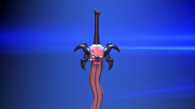 Sword Legacy Of Kain Low-poly 3D model