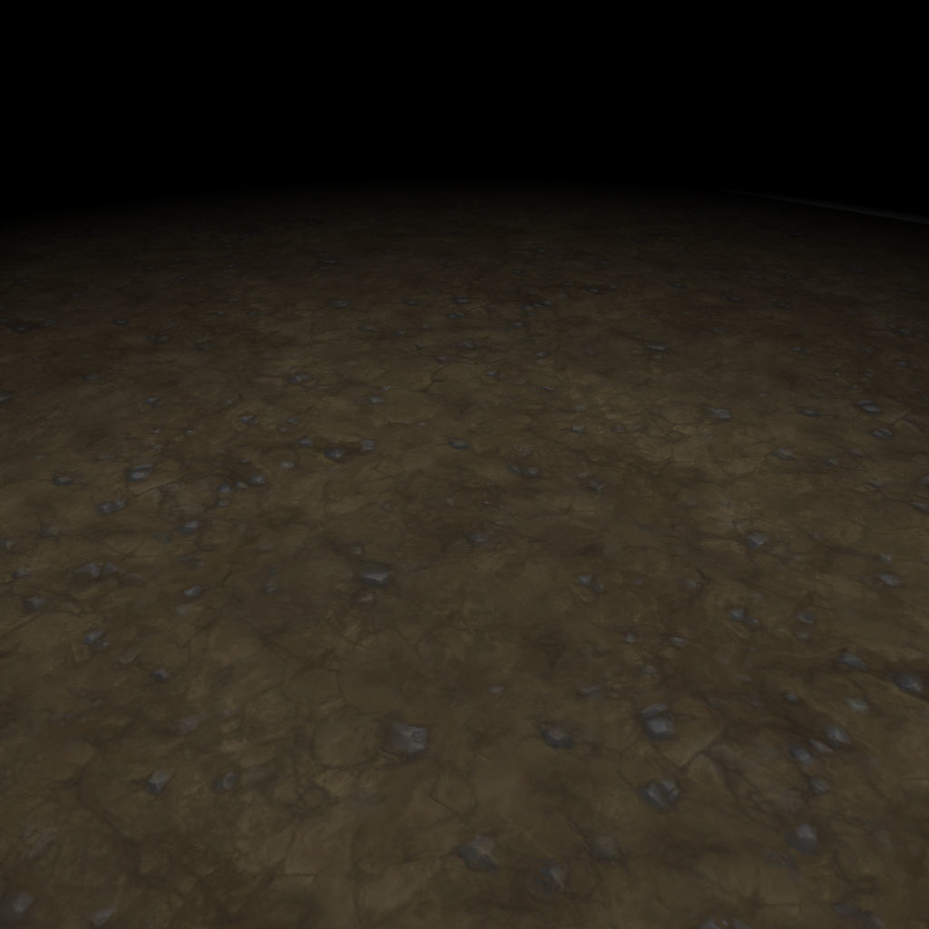 Cemetery Starter Set - Low Poly Hand Painted Low-poly 3D model_60