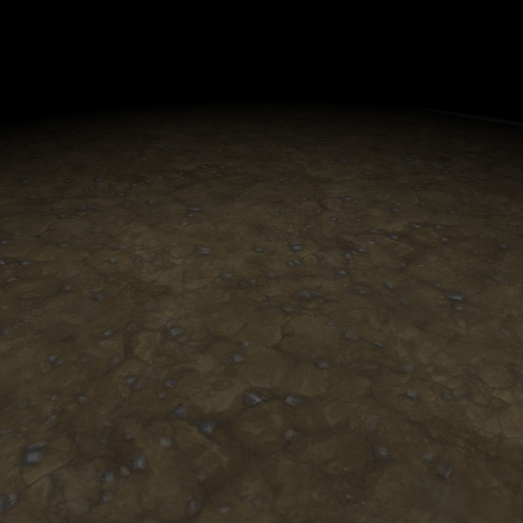 Cemetery Starter Set - Low Poly Hand Painted Low-poly 3D model_59