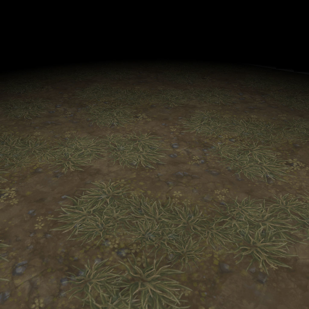 Cemetery Starter Set - Low Poly Hand Painted Low-poly 3D model_63