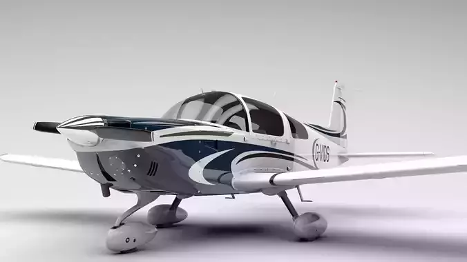 AA-5A Grumman Cheetah Modern Low-poly 3D model