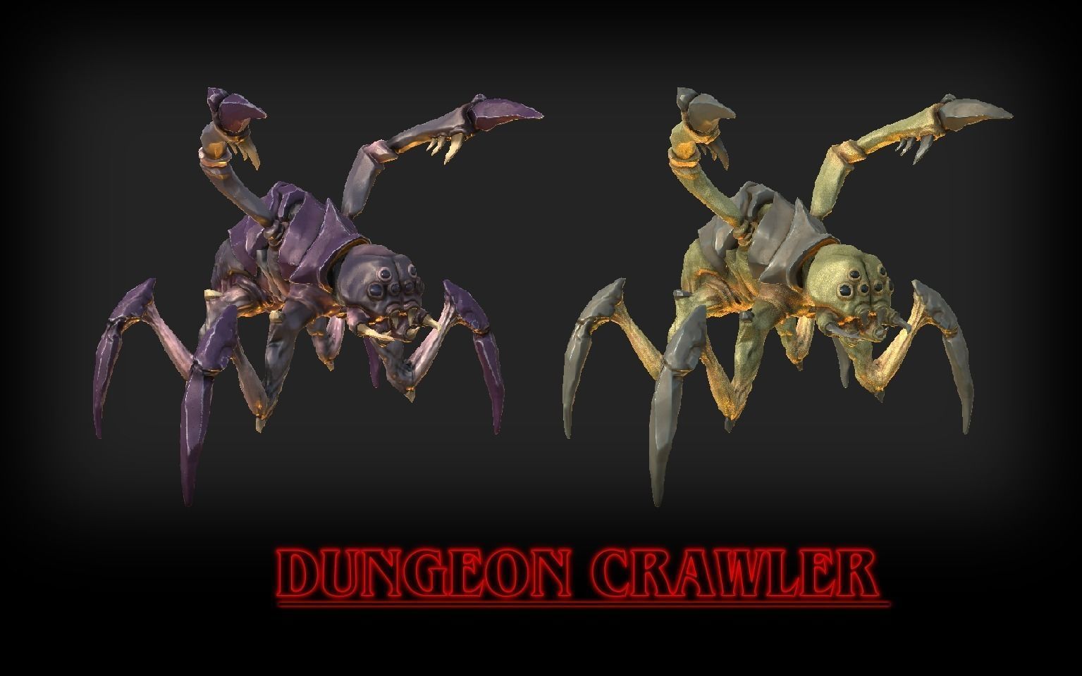Creatures of Courage - Dungeon Crawler Low-poly 3D model_3
