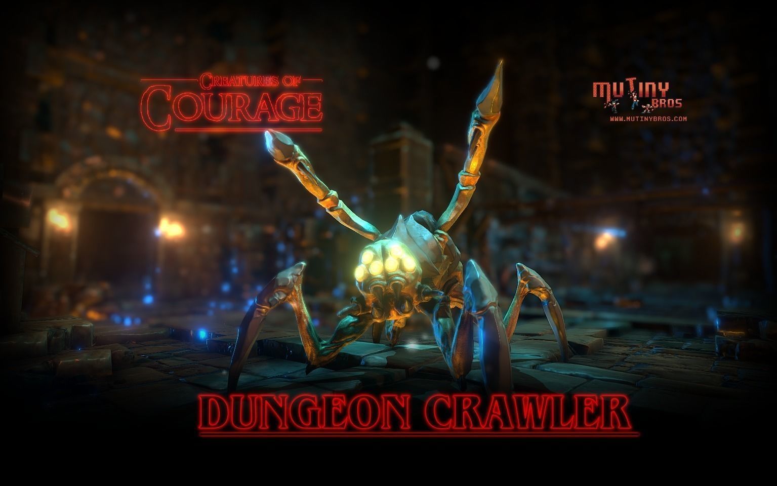 Creatures of Courage - Dungeon Crawler Low-poly 3D model_1
