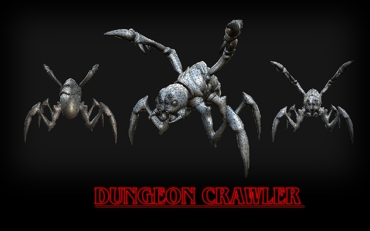 Creatures of Courage - Dungeon Crawler Low-poly 3D model_2