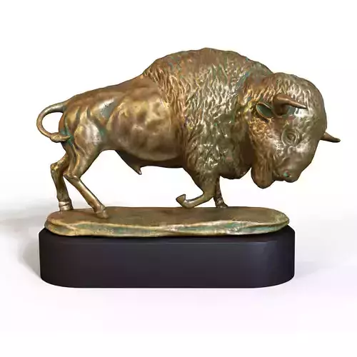 Bison bronze