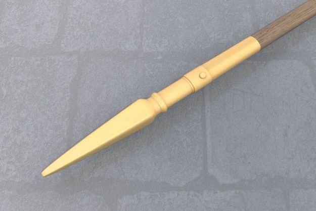 3D Model Ancient Greek Spear 3D model_3