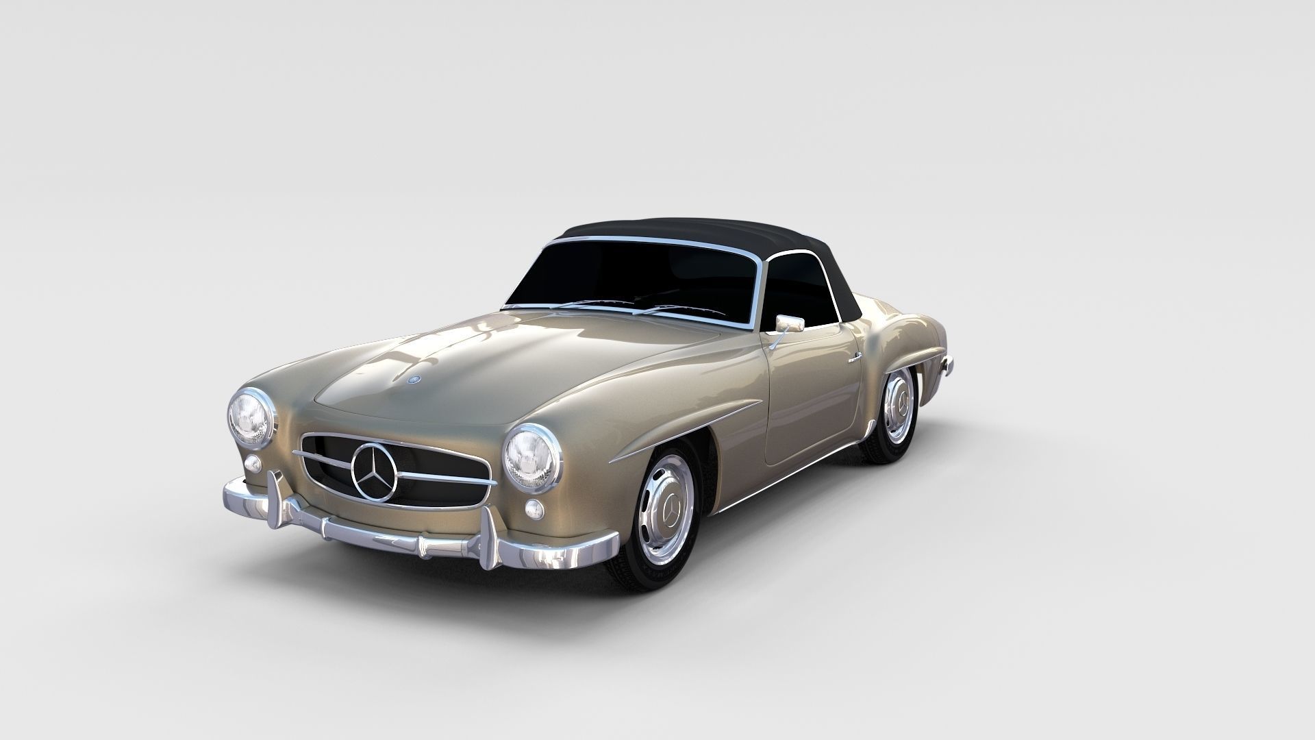 32 Classic Car Collection 3D model_38