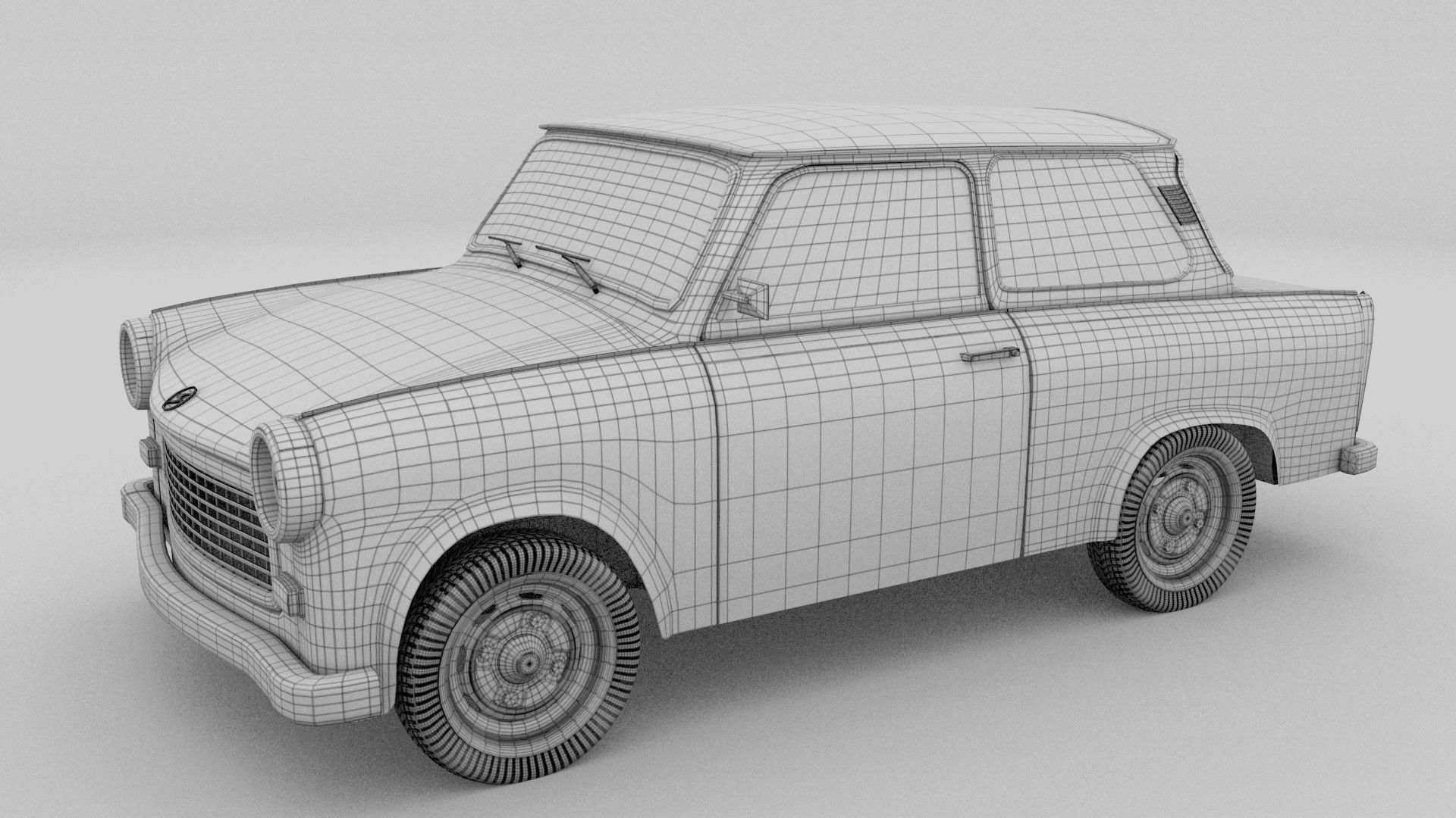 32 Classic Car Collection 3D model_81