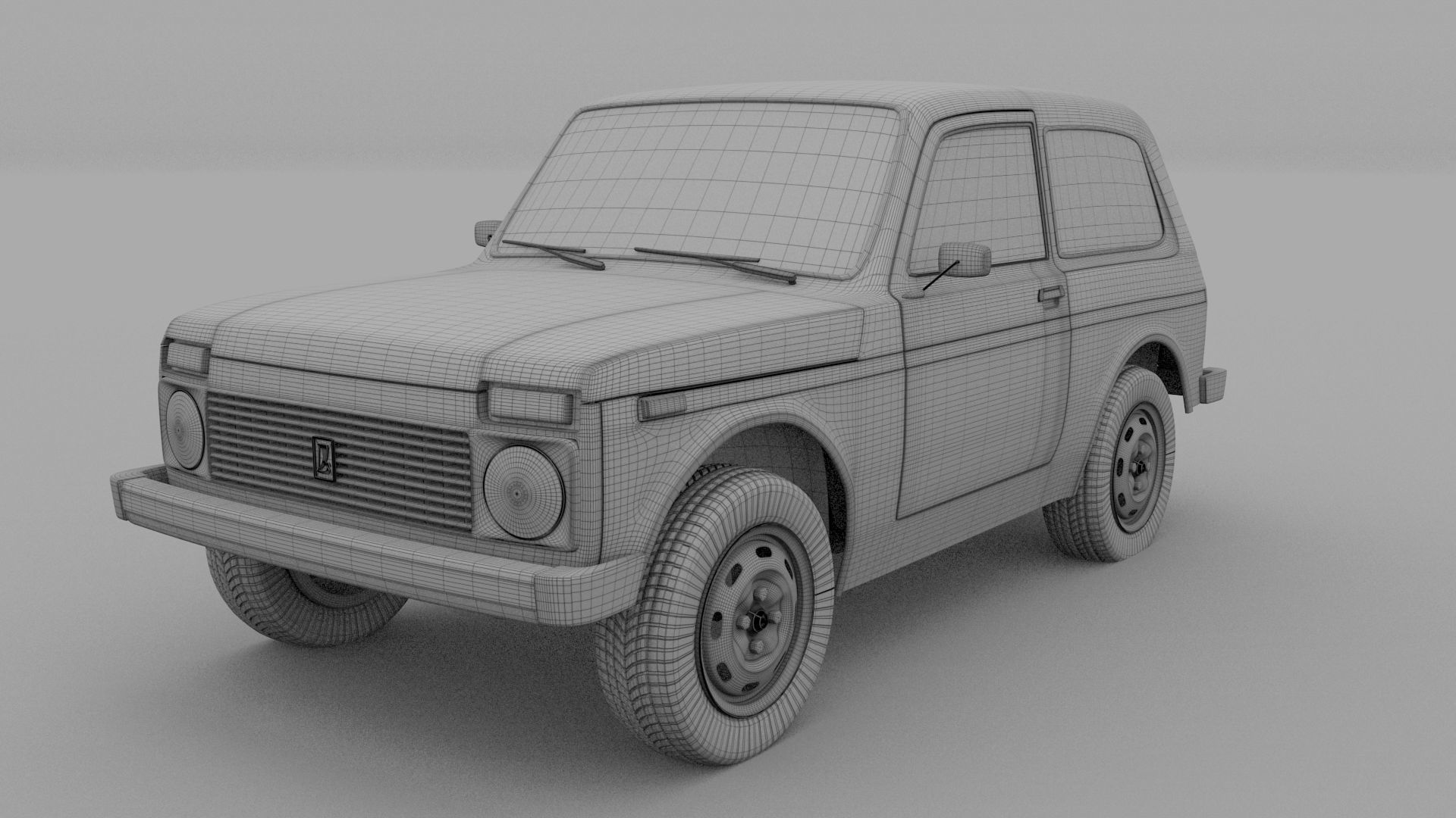 32 Classic Car Collection 3D model_25