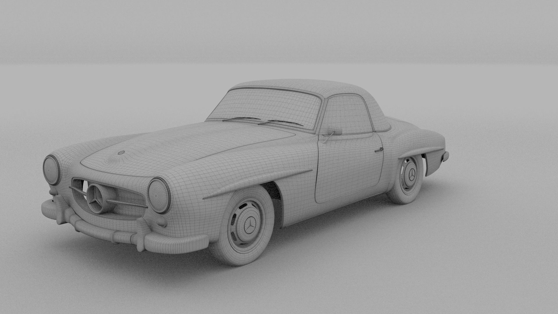 32 Classic Car Collection 3D model_40