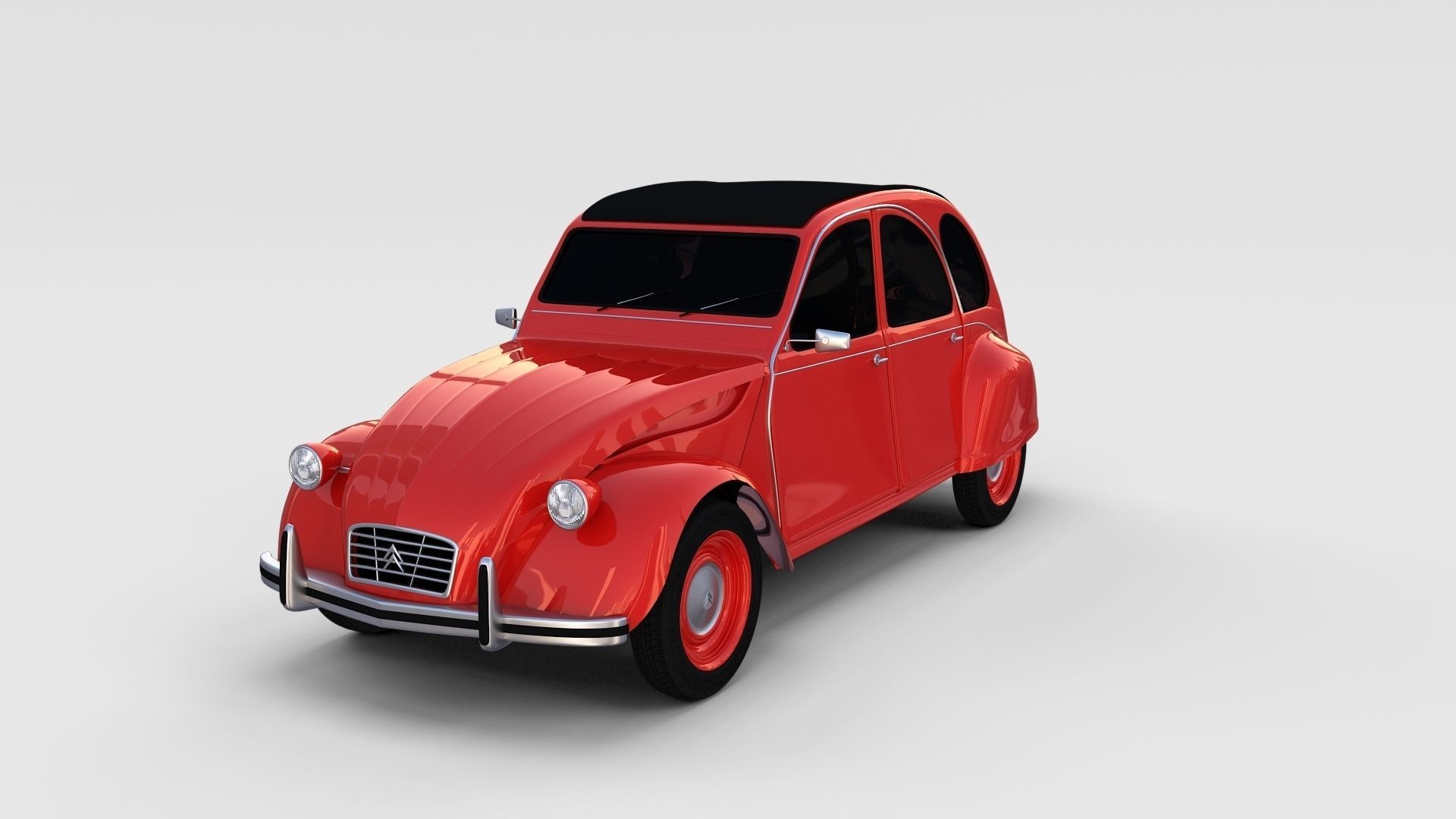 32 Classic Car Collection 3D model_5