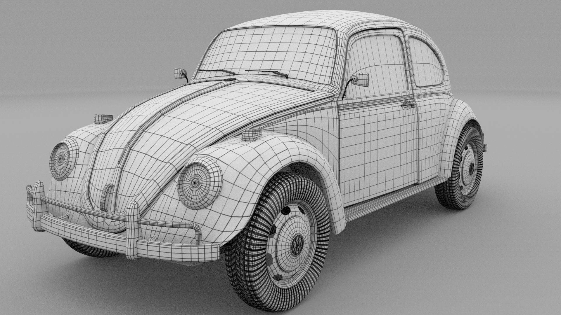 32 Classic Car Collection 3D model_87