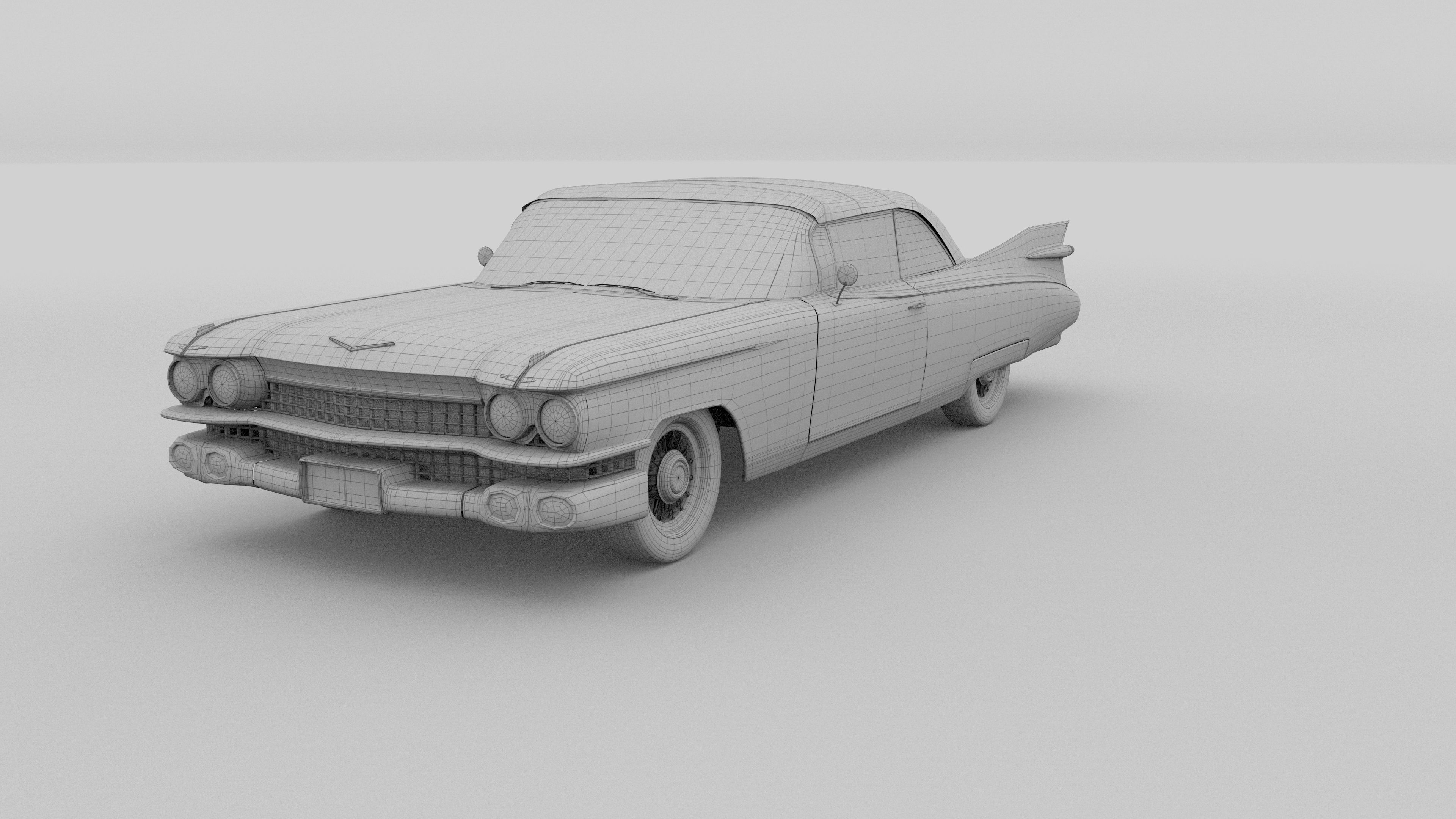 32 Classic Car Collection 3D model_7