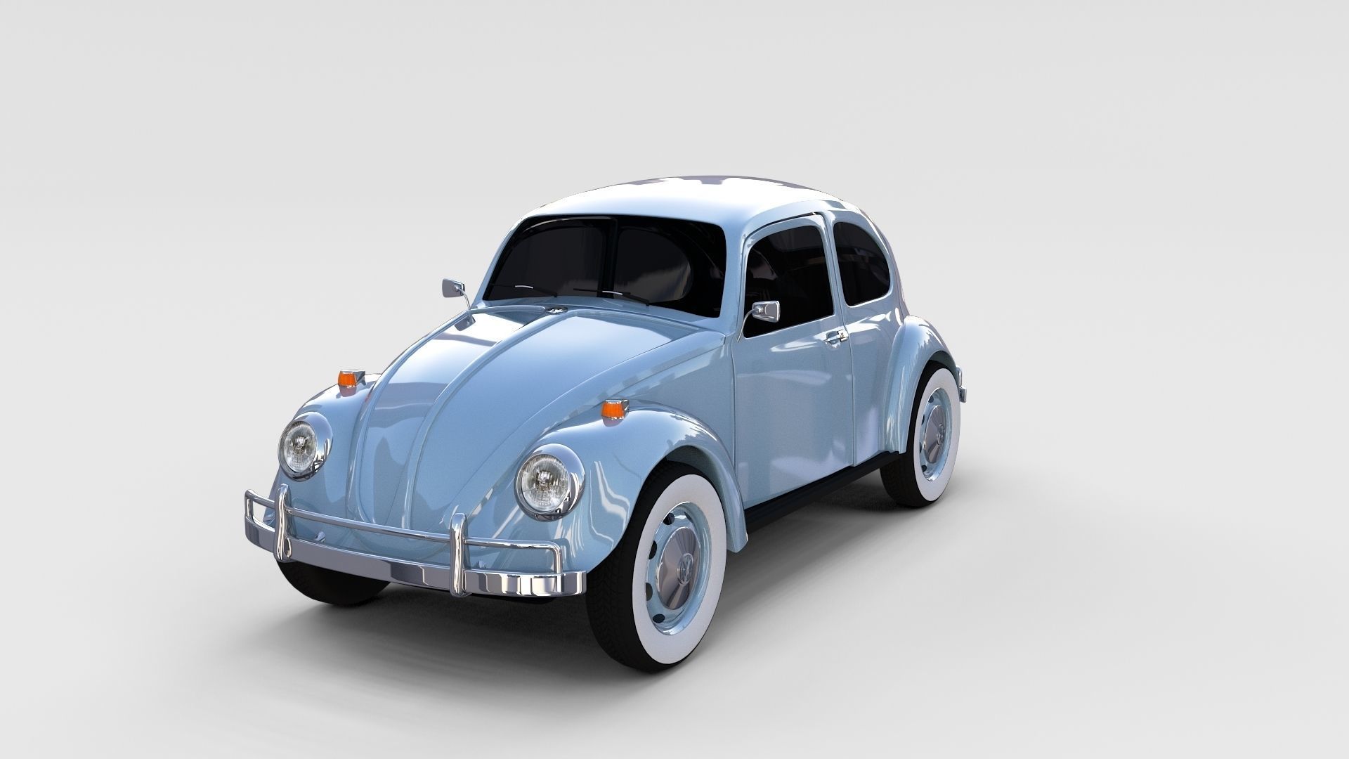 32 Classic Car Collection 3D model_84