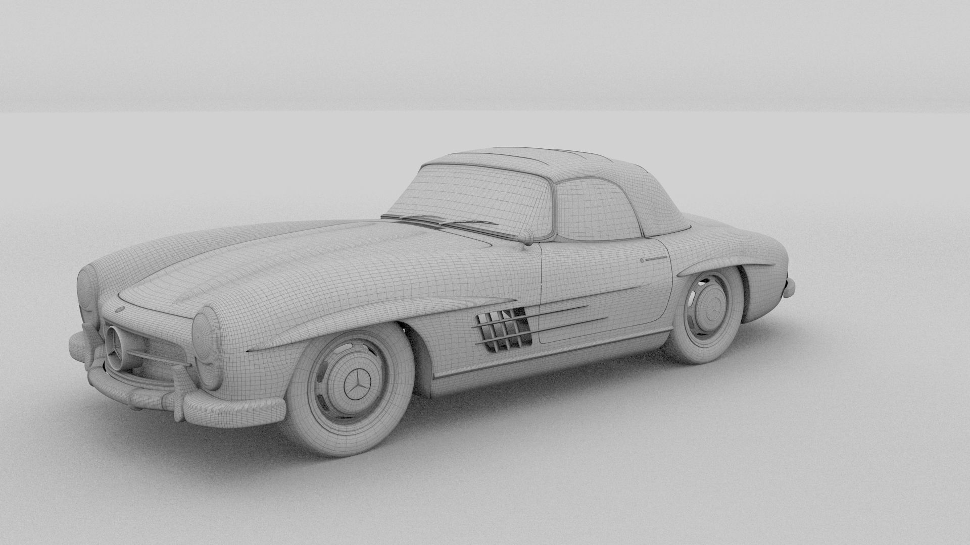 32 Classic Car Collection 3D model_46
