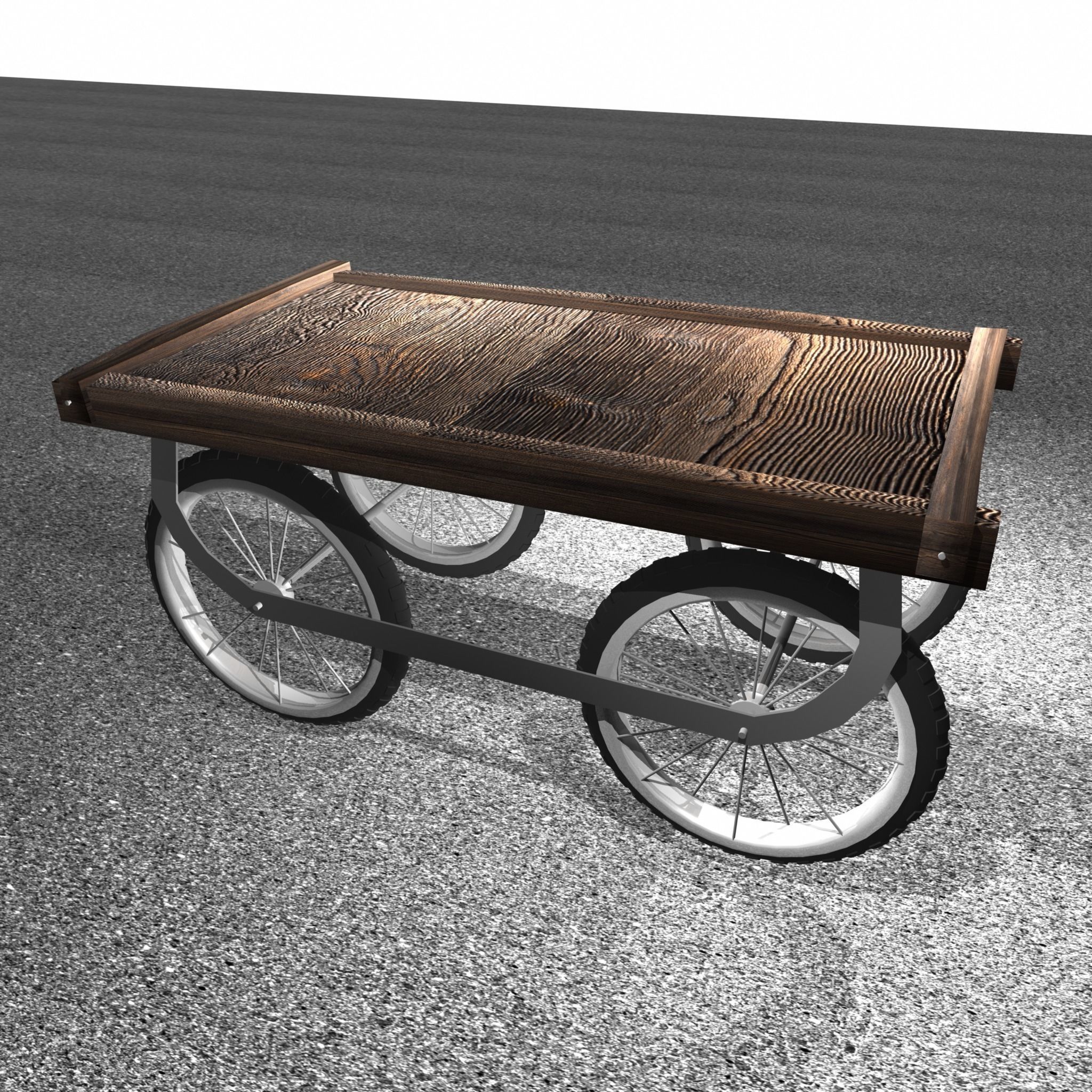 Hawker Cart 3D model