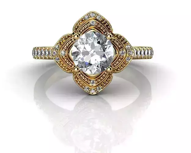 Antique Style Wedding Rings