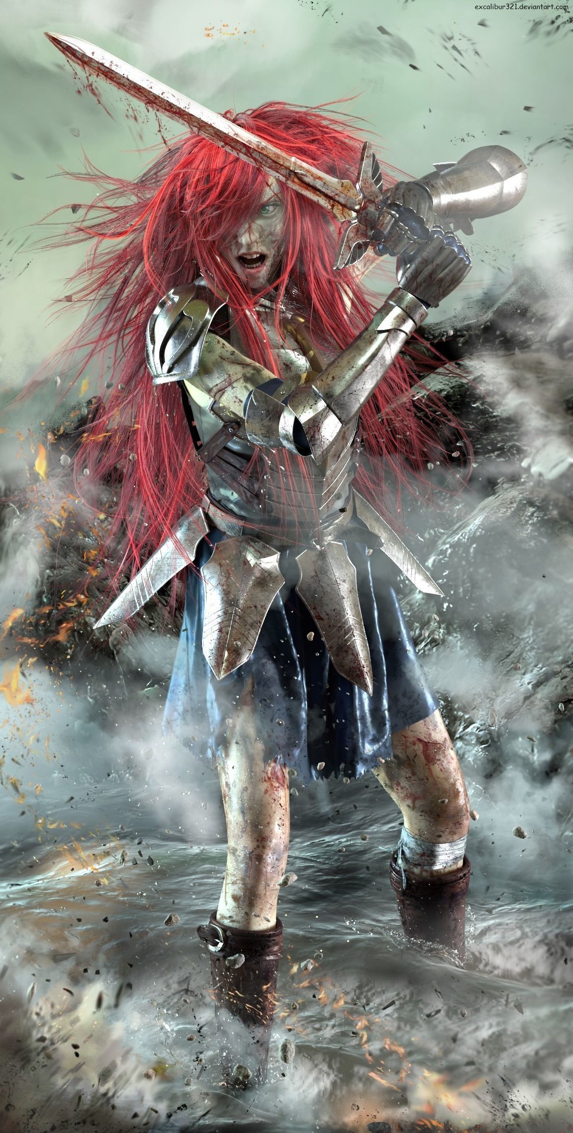 Erza Scarlet 3D Models 3D model_0