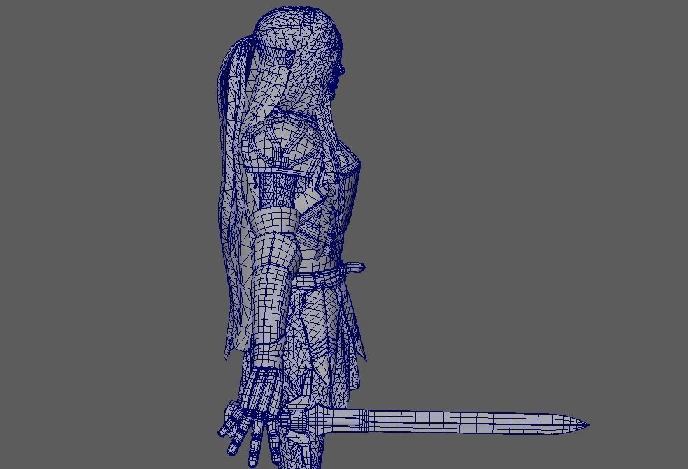 Erza Scarlet 3D Models 3D model_10