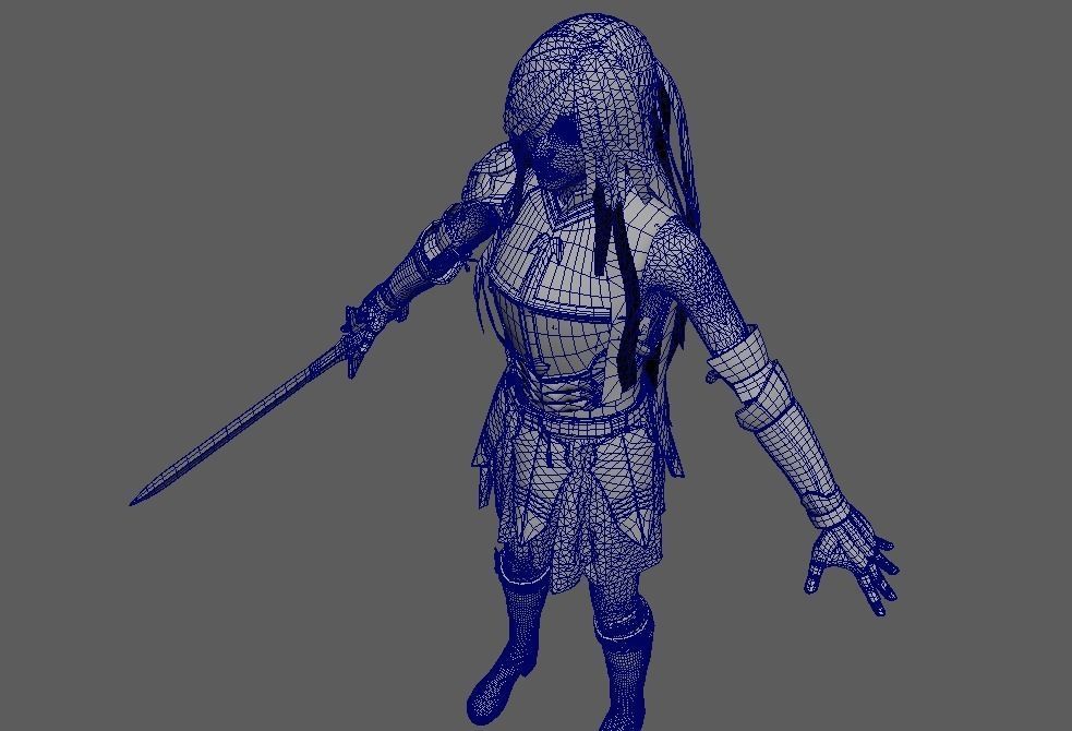 Erza Scarlet 3D Models 3D model_7