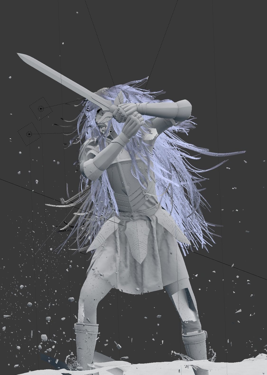 Erza Scarlet 3D Models 3D model_1