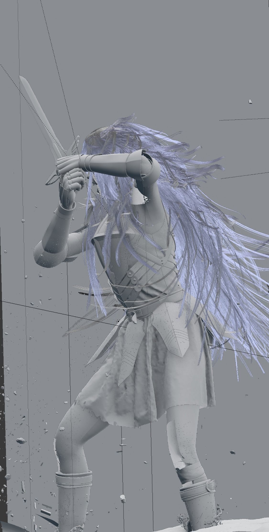 Erza Scarlet 3D Models 3D model_2