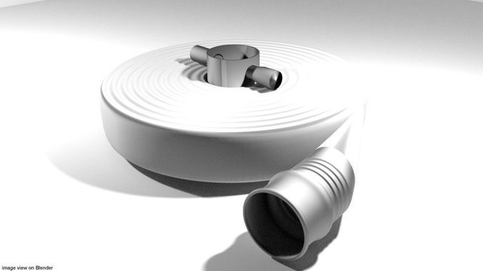 Fire Hose - Type 2 3D model