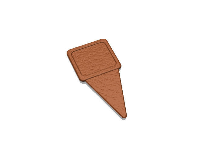 Plant Name Tag Free 3D print model_3