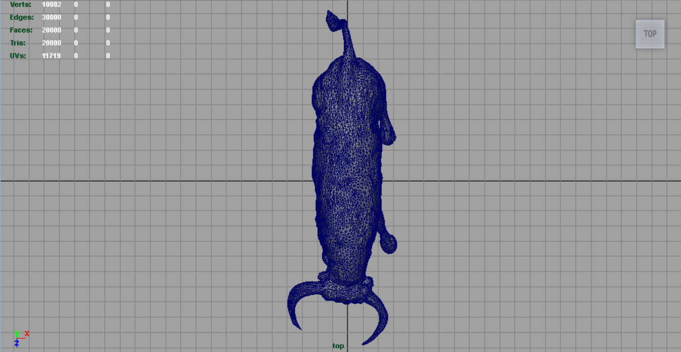 Spanish Bull Low-poly 3D model_8