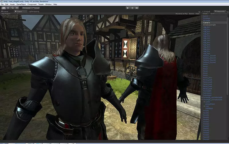 Hero Warrior Low-poly 3D model_10