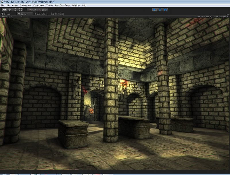 Dungeon Creator Low-poly 3D model_1