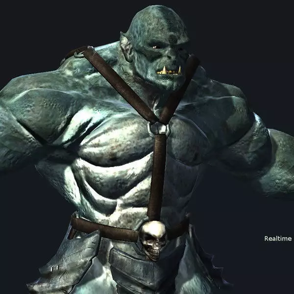 ORC Elite Low-poly 3D model_2
