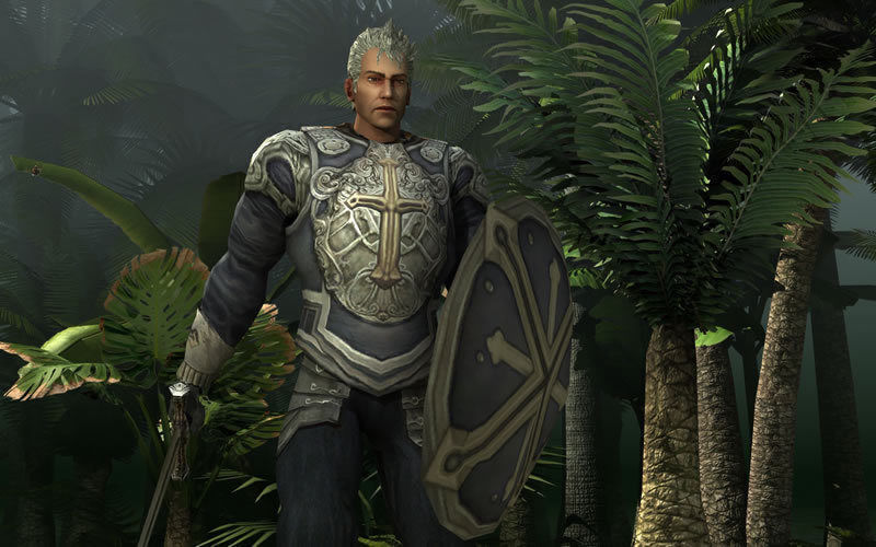 Royal Warrior Low-poly 3D model_3