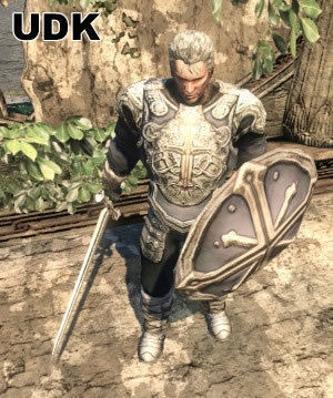 Royal Warrior Low-poly 3D model_11