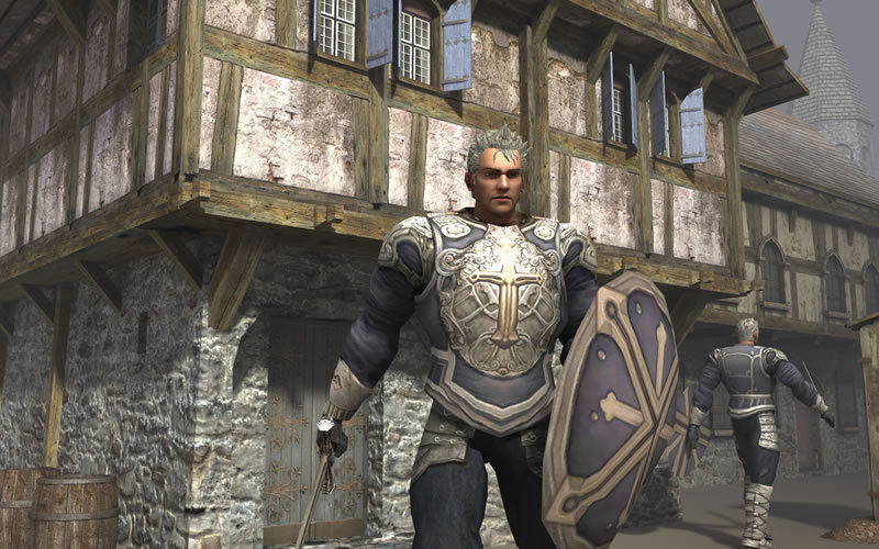 Royal Warrior Low-poly 3D model_1