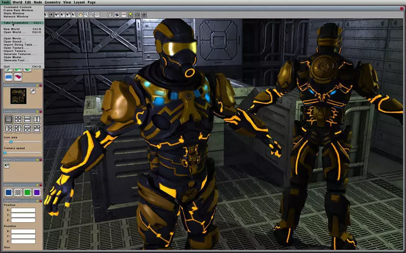 Tech Trooper Low-poly 3D model_1