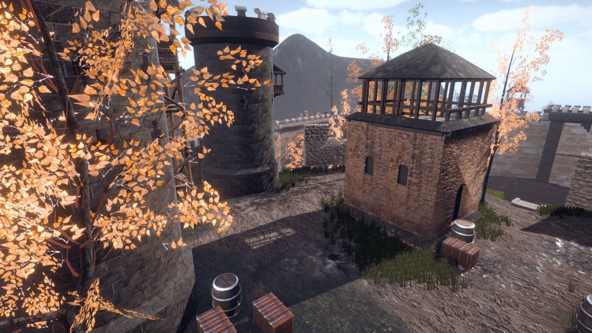 Walls and Towers Update Low-poly 3D model_20