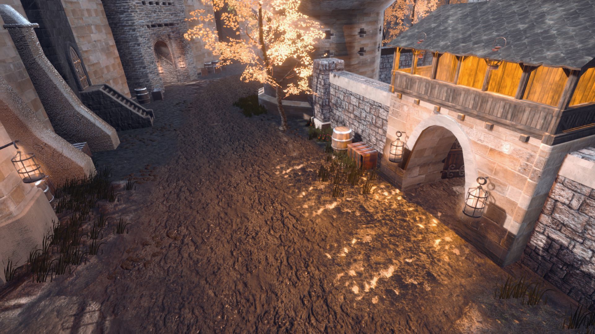 Walls and Towers Update Low-poly 3D model_12