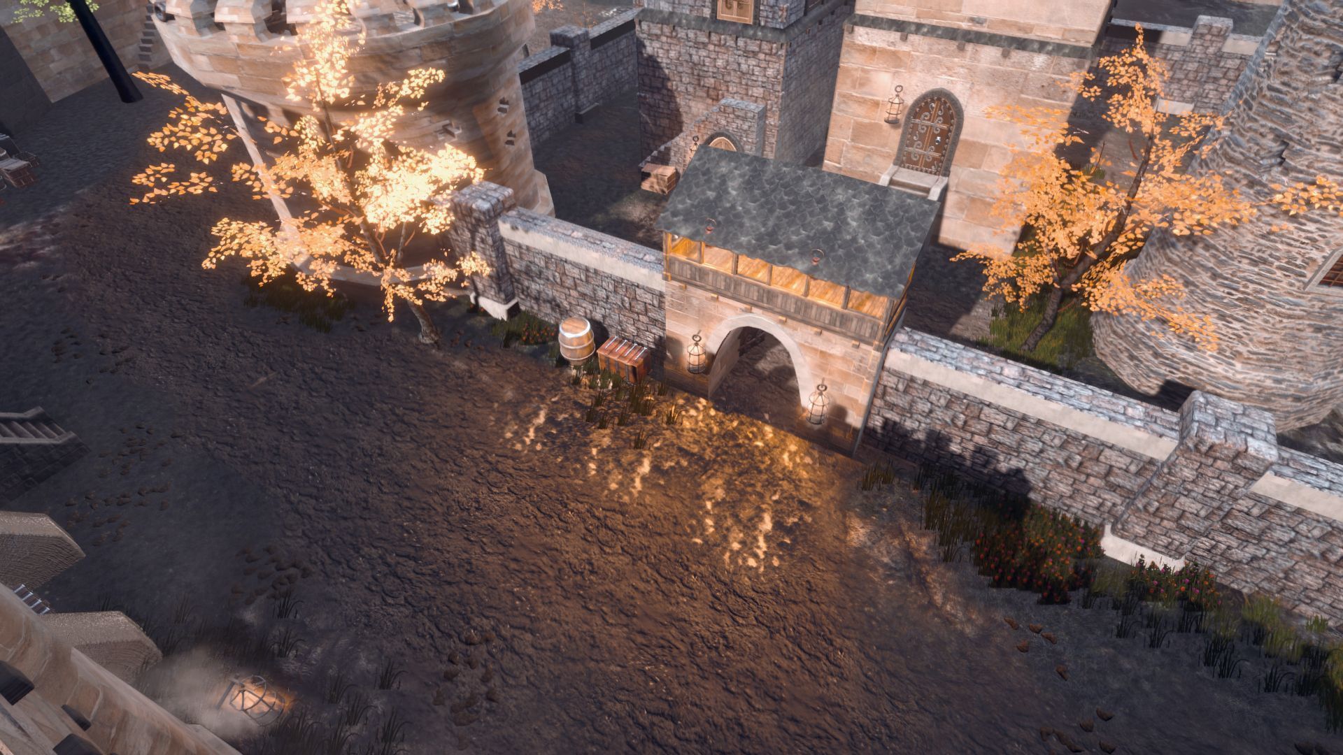 Walls and Towers Update Low-poly 3D model_11