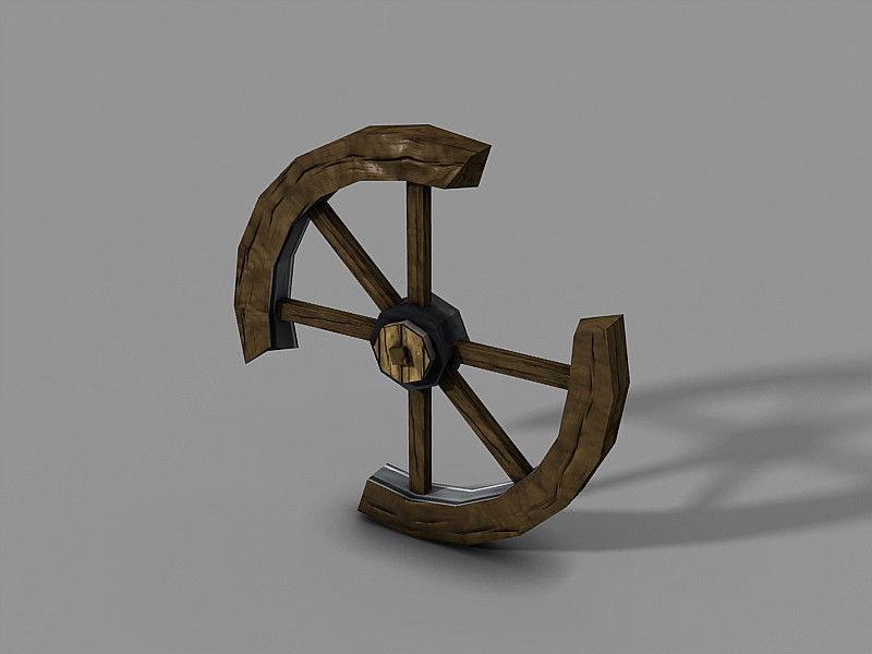 Adventure Village 2 Low-poly 3D model_7