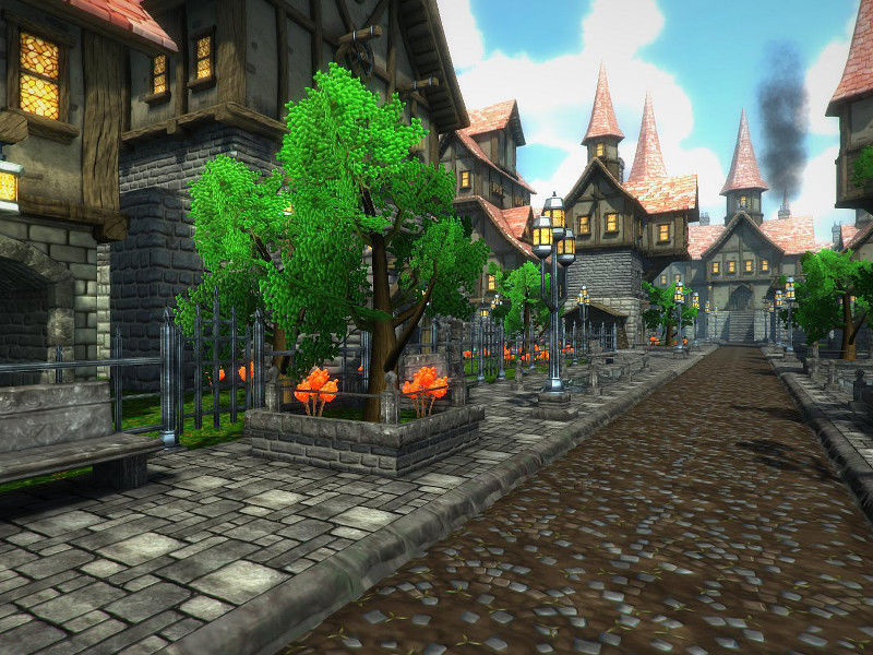 Adventure Village 2 Low-poly 3D model_3