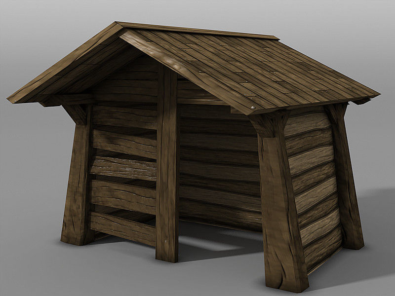 Adventure Village 2 Low-poly 3D model_6