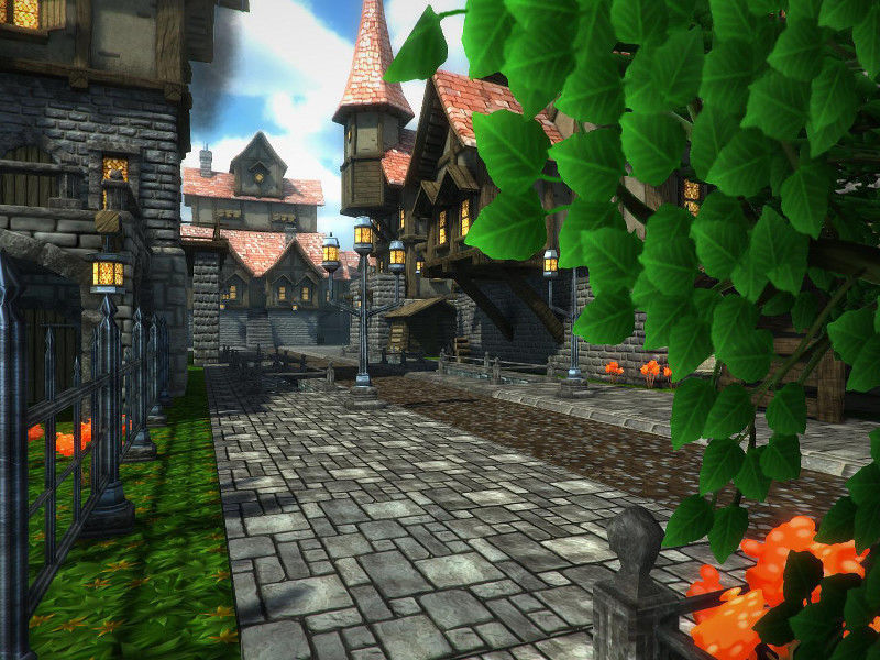 Adventure Village 2 Low-poly 3D model_2